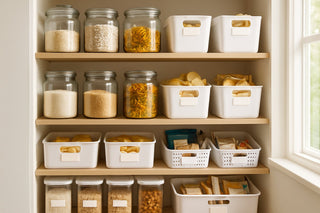 Pantry Organization 101: How to Choose the Right Bins, Baskets, and Labels