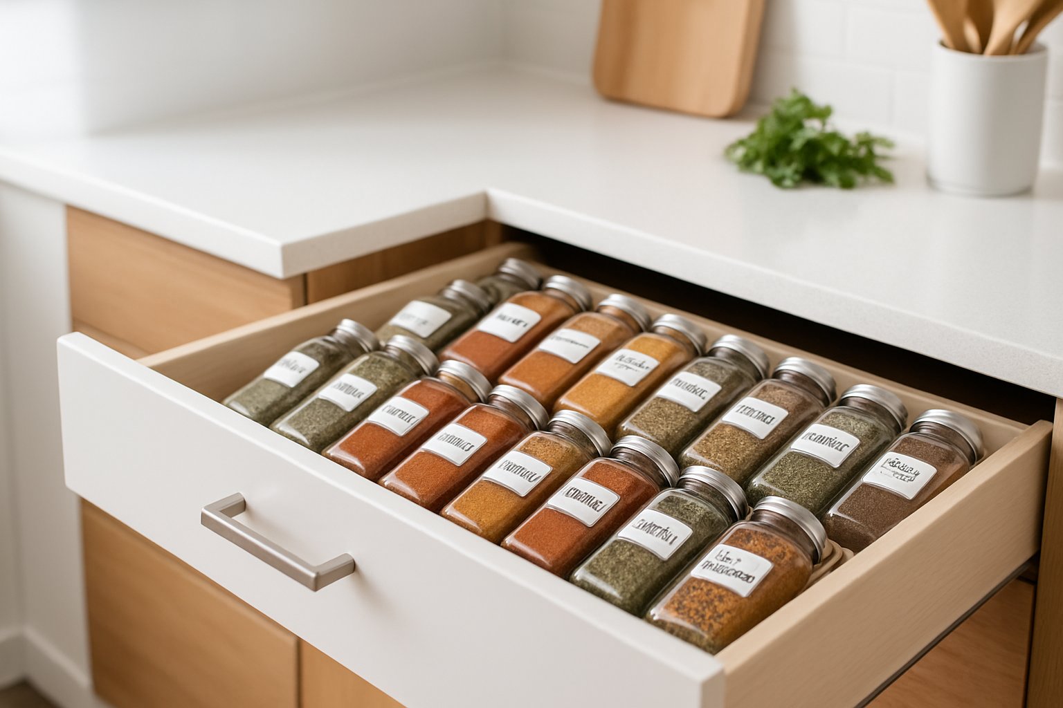 How to Organize a Spice Drawer for Maximum Accessibility