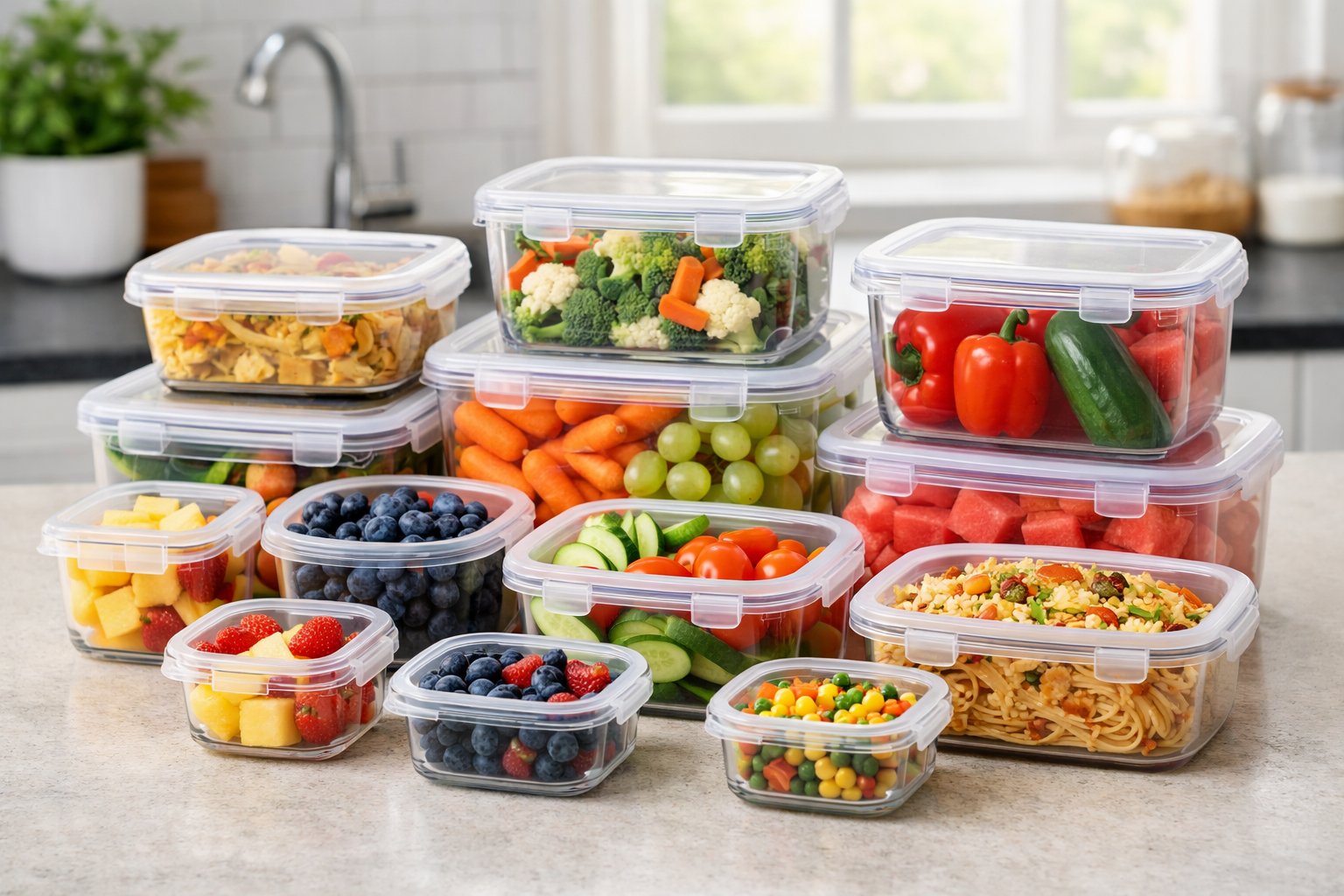 How Storage Container Size Impacts Food Freshness