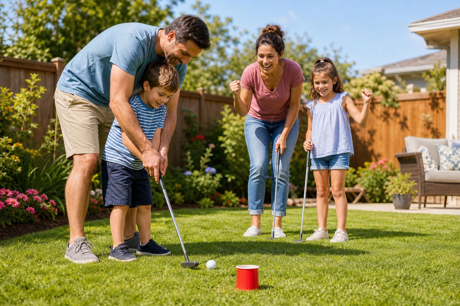 How to Build a Simple Backyard Golf Game for Family Weekends