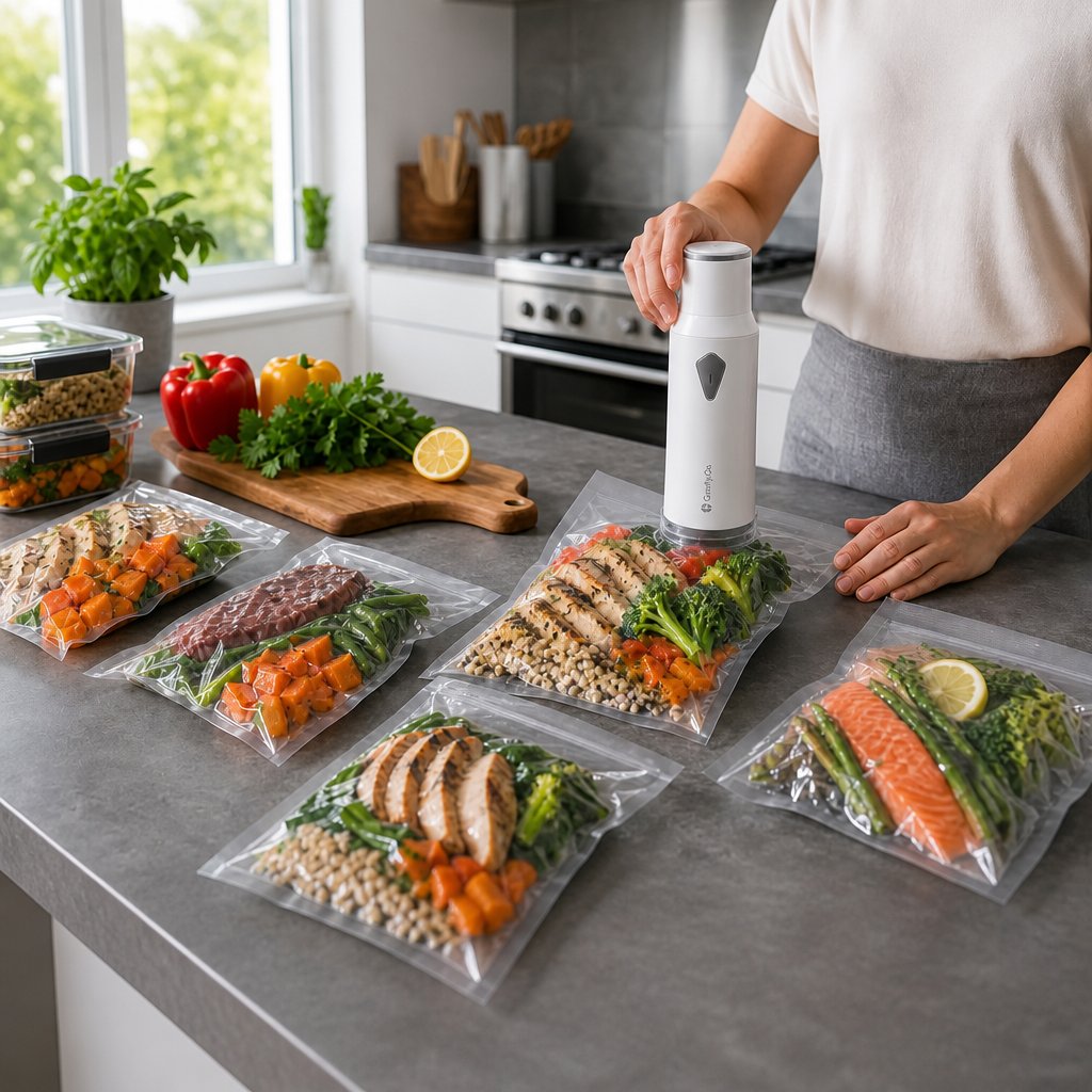 How to Create a Weekly Food Prep Workflow With a Cordless Vacuum Sealer