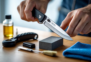 How to Maintain and Sharpen Your Pocket Knife Safely