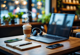 Creating a Portable Writing Station for Café Work Sessions