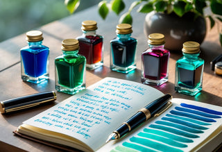 Choosing Fountain Pen Ink Colors to Spark Creativity