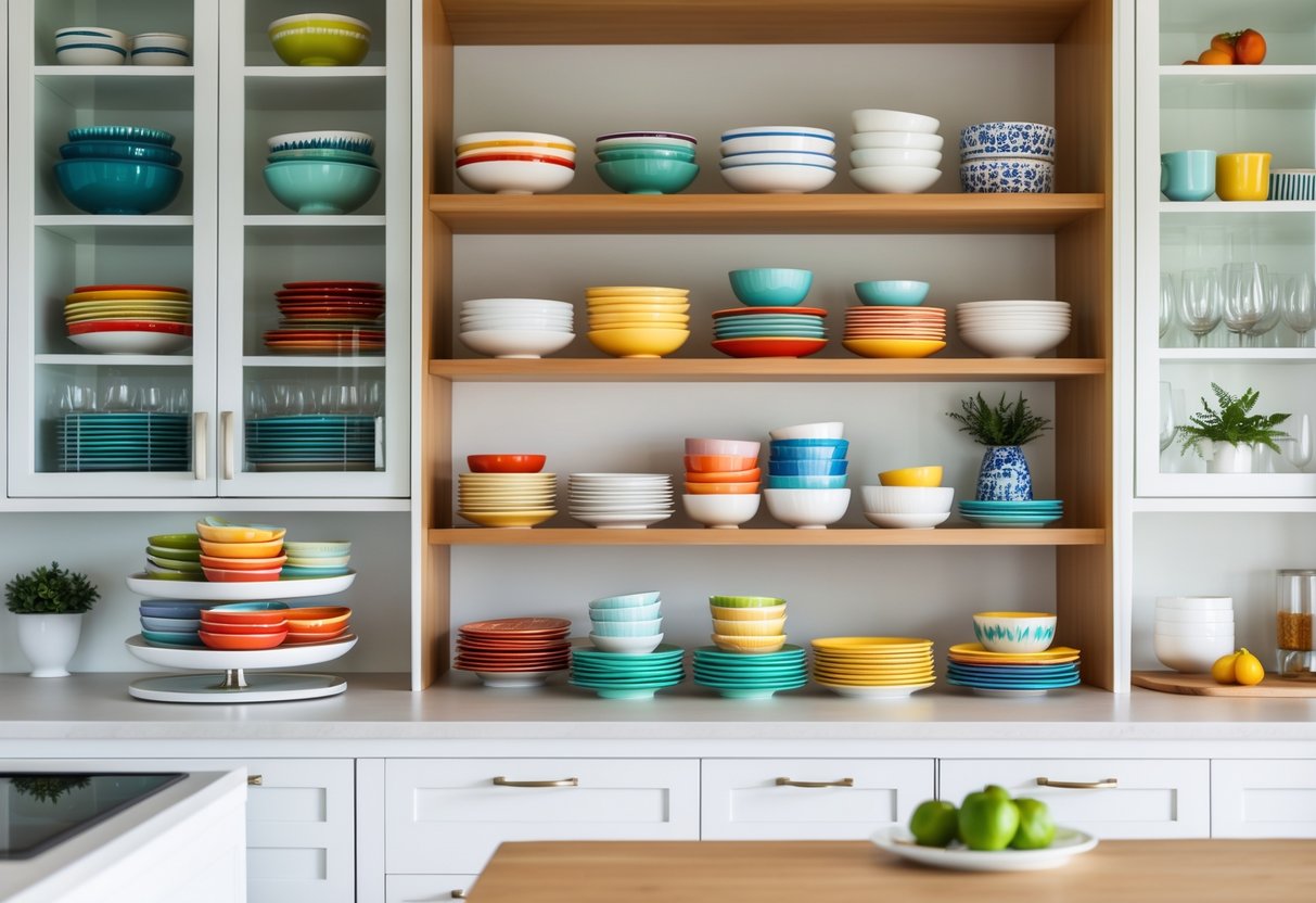 Rotating Seasonal Dinnerware Without Hogging Storage Space