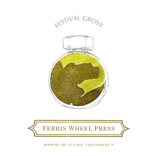 Festival Grove Fountain Pen Inks - 10ml Bottled | Ferris Wheel Press