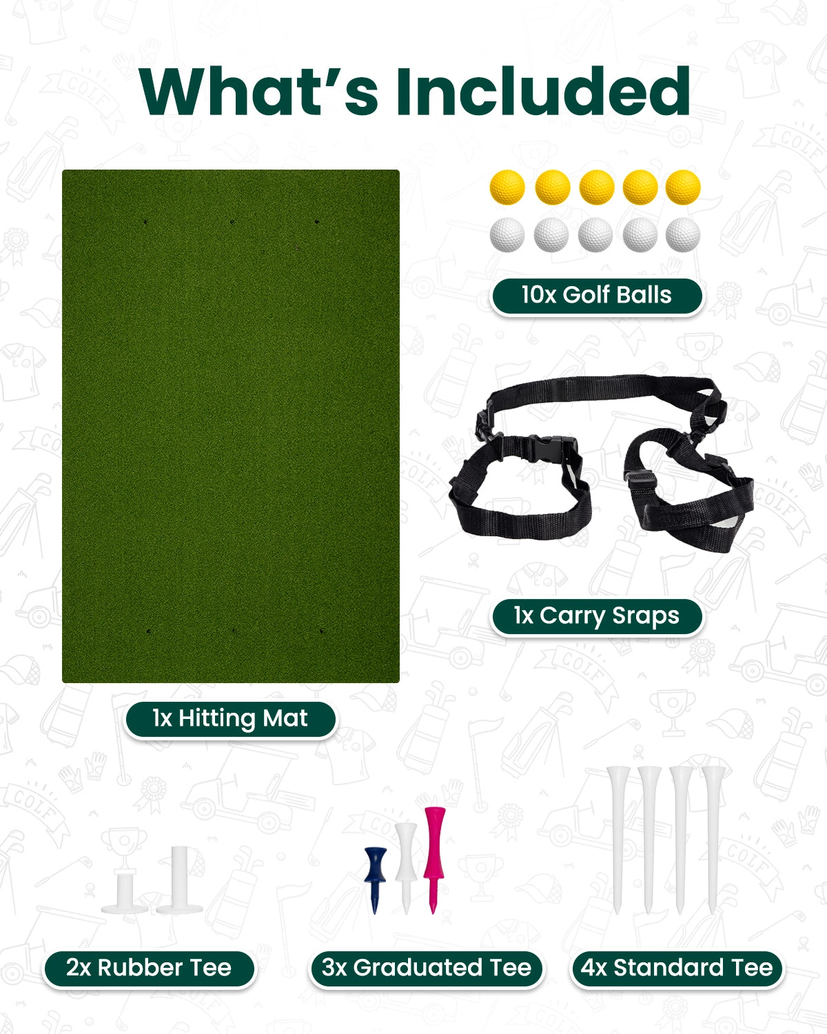 Golf Hitting Mat