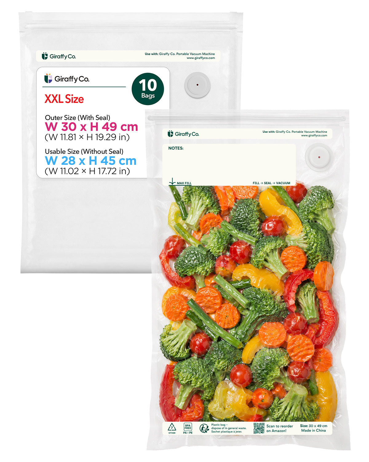 Vacuum Sealer Bags