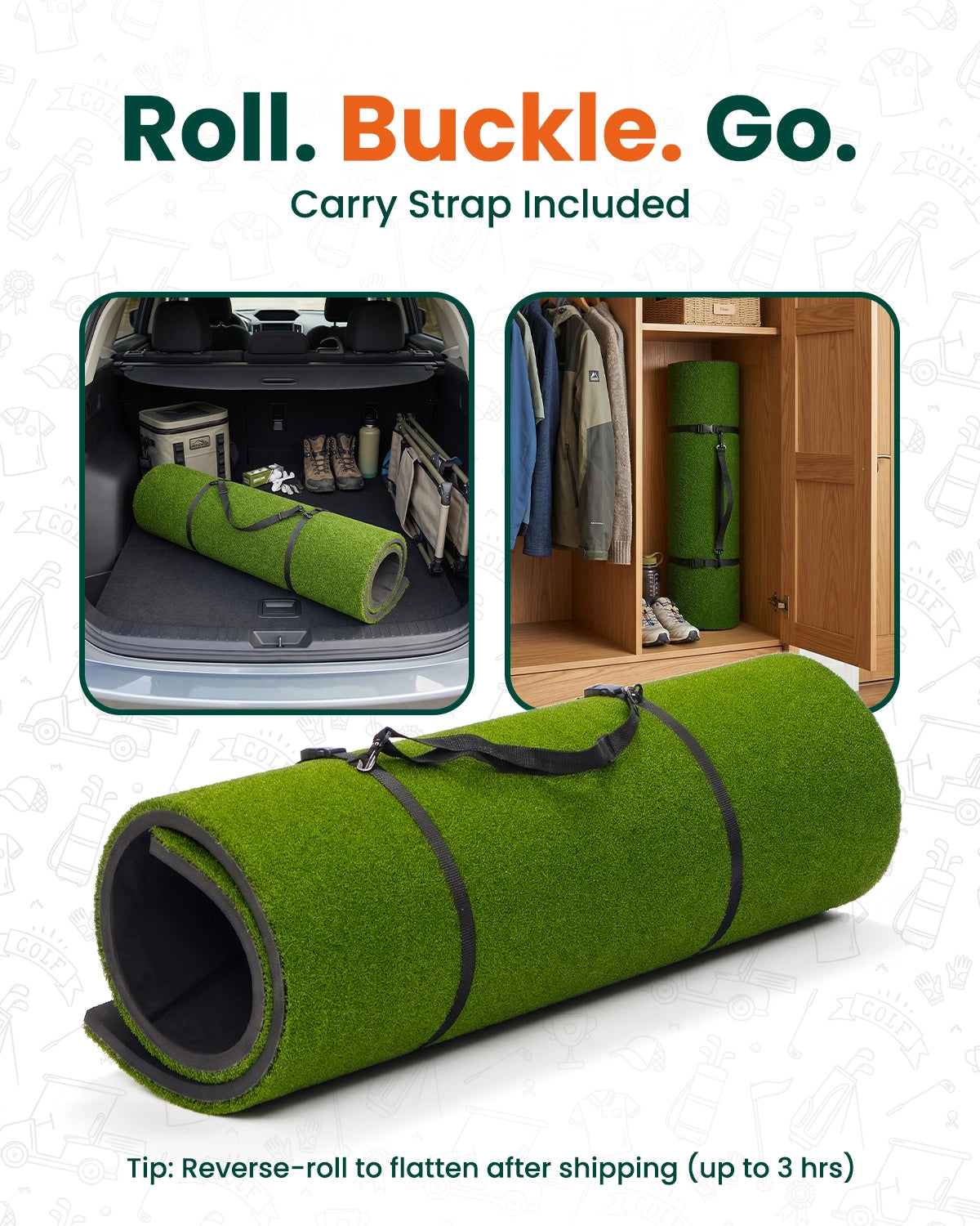 Golf Hitting Mat