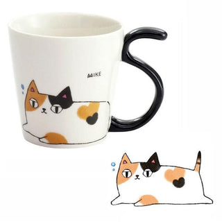 Neko Sankyodai Three Cats Brothers Tailed Mug