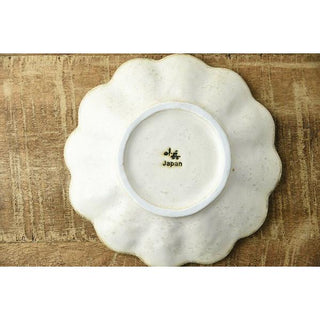Kaneko Kohyo - Small Plate - White - Rinka Series - Handcrafted Japanese Mino Ware
