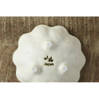 Kaneko Kohyo - Side Dish Bowl - White - Rinka Series - Handcrafted Japanese Mino Ware