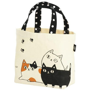 Neko Sankyodai Three Cats Brothers Small Tote Bag