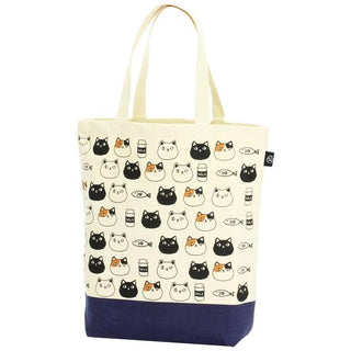 Neko Sankyodai Three Cats Brothers Large Tote Bag