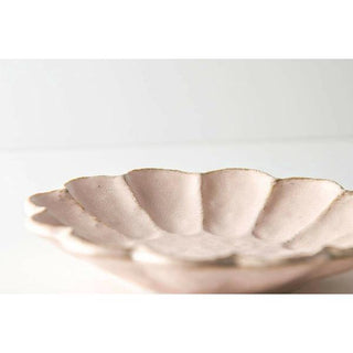 Kaneko Kohyo - Small Plate - Pink - Rinka Series - Handcrafted Japanese Mino Ware