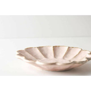 Kaneko Kohyo - Small Plate - Pink - Rinka Series - Handcrafted Japanese Mino Ware