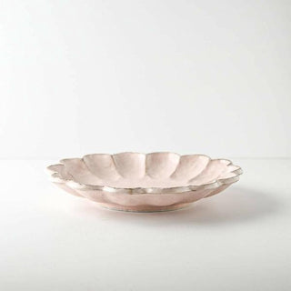 Kaneko Kohyo - Main Plate - Pink - Rinka Series - Handcrafted Japanese Mino Ware