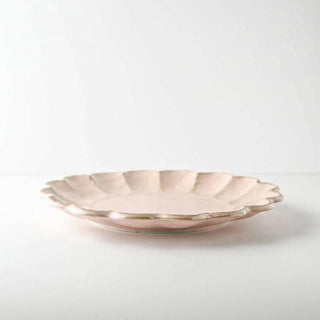 Kaneko Kohyo - Main Plate - Pink - Rinka Series - Handcrafted Japanese Mino Ware