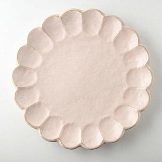 Kaneko Kohyo - Main Plate - Pink - Rinka Series - Handcrafted Japanese Mino Ware