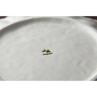 Kaneko Kohyo - Main Plate - White - Rinka Series - Handcrafted Japanese Mino Ware