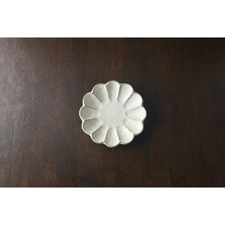 Kaneko Kohyo - Small Plate - White - Rinka Series - Handcrafted Japanese Mino Ware