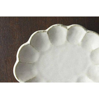 Kaneko Kohyo - Small Plate - White - Rinka Series - Handcrafted Japanese Mino Ware