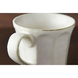 Kaneko Kohyo - Mug - White - Rinka Series - Handcrafted Japanese Mino Ware