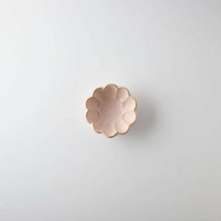 Kaneko Kohyo - Side Dish Bowl - Pink - Rinka Series - Handcrafted Japanese Mino Ware
