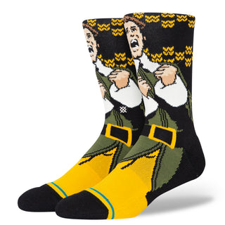 ELF X STANCE SMILING'S MY FAVORITE CREW SOCKS