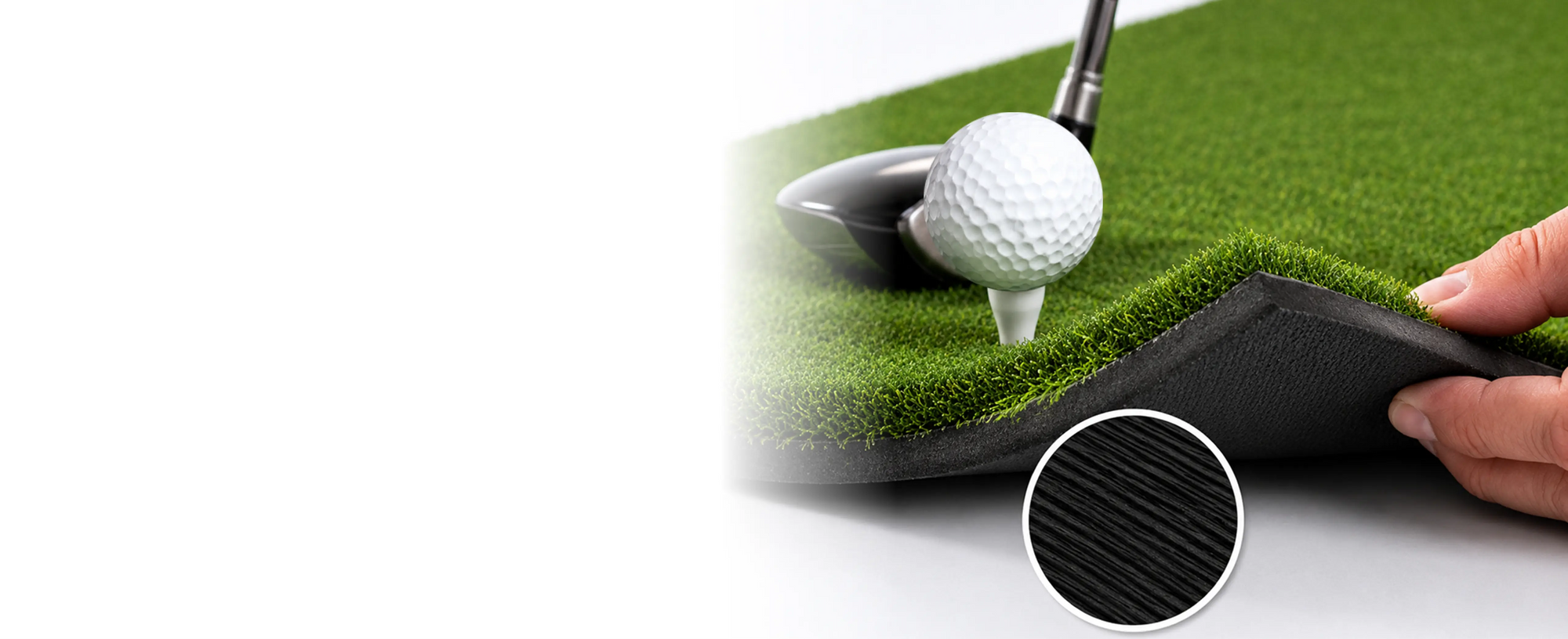 Golf Hitting Mat Set for Indoor Practice | Giraffy Co