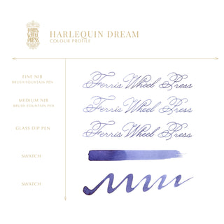 Harlequin Dream | 38ml Ink | Ferris Wheel Press