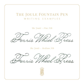 The Joule Fountain Pen - Luna Celeste | Ferris Wheel Press