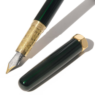 The Bijou Fountain Pen - Emerald Gardens | Ferris Wheel Press