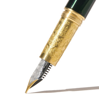 The Bijou Fountain Pen - Emerald Gardens | Ferris Wheel Press