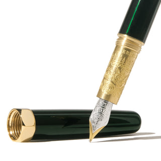 The Bijou Fountain Pen - Emerald Gardens | Ferris Wheel Press