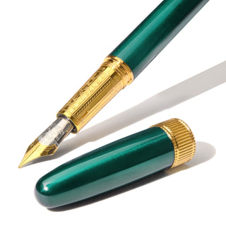 The Joule Fountain Pen - Engravers Teal | Ferris Wheel Press