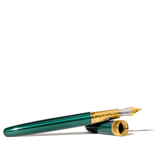 The Joule Fountain Pen - Engravers Teal | Ferris Wheel Press