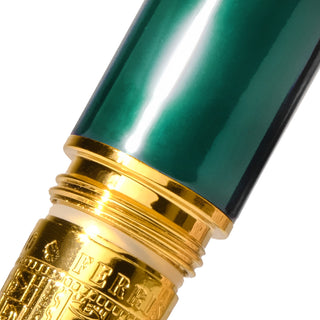 The Joule Fountain Pen - Engravers Teal | Ferris Wheel Press