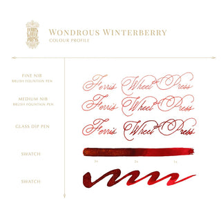 Wondrous Winterberry | 38ml Ink | Ferris Wheel Press