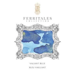 Valiant Blue Fountain Pen Inks - 85ml Bottled | Ferris Wheel Press