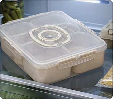 Fridge + freezer ready