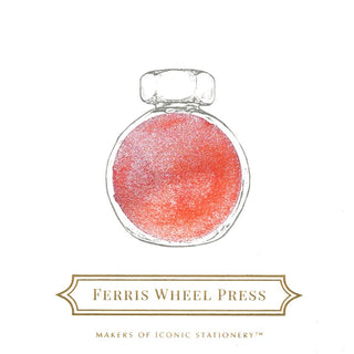 Wonderland in Coral | 38ml Ink | Ferris Wheel Press