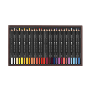 Caran d'Ache Museum Aquarelle Colour Pencil - Wooden Box Set of 76