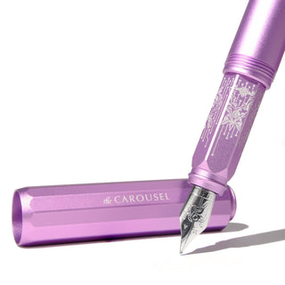 2024 Limited Edition | Aluminum Carousel Fountain Pen - Aurorealis | Ferris Wheel Press