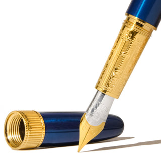 The Joule Fountain Pen - Luna Celeste | Ferris Wheel Press