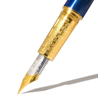 The Joule Fountain Pen - Luna Celeste | Ferris Wheel Press