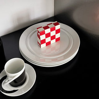 Paperplay Gift Wrapping Paper - Red and Black Plaid