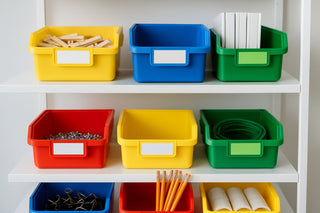 Sorting Systems That Stick: Color-Coding, Labels, and Bins