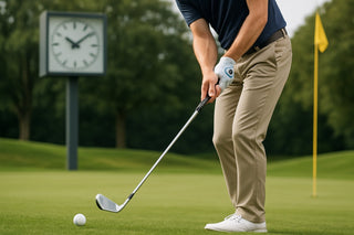 Distance Control in the Short Game: Stock Swings and Clock System