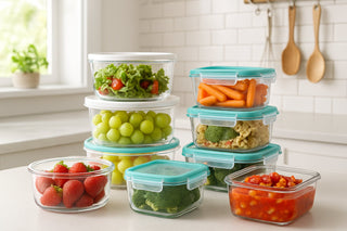 How to Use Kitchen Containers to Prevent Food Waste